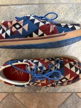 Twisted X Hooey Loper Western Boho Serape Print Low Top Shoes Unisex 5/7